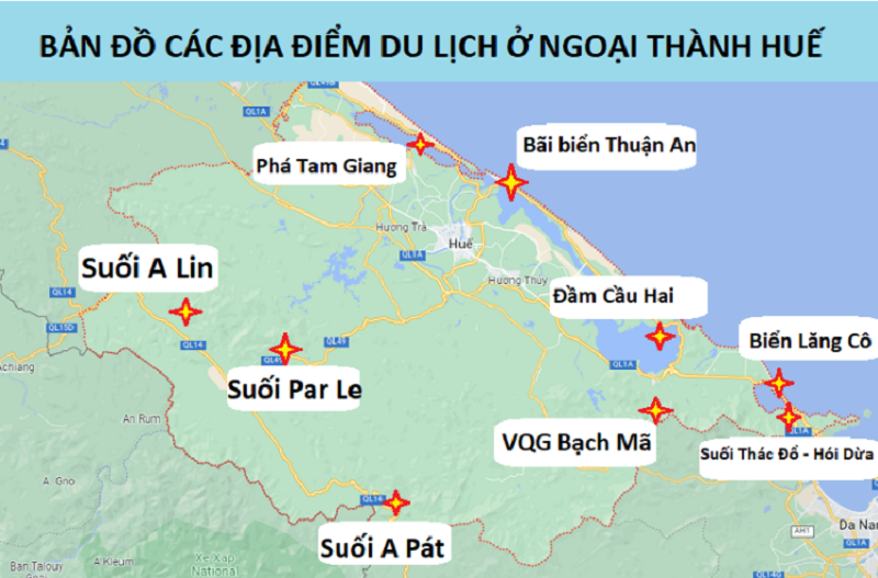 bản đồ du lịch Huế 