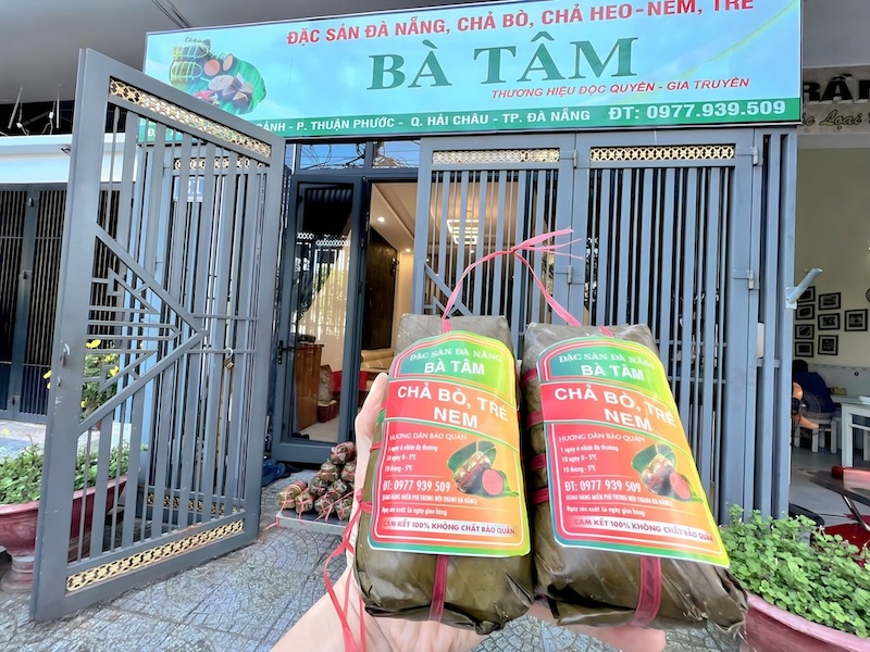 Bà Tâm là cơ sở nổi tiếng và phân phối chả bò ra Hà Nội nhiều nhất